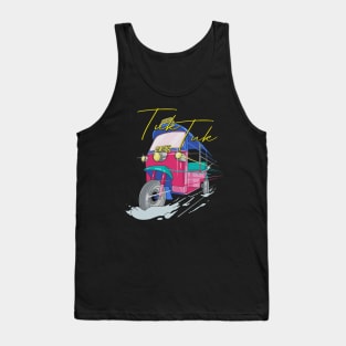 Tuk Tuk Illustration Tank Top